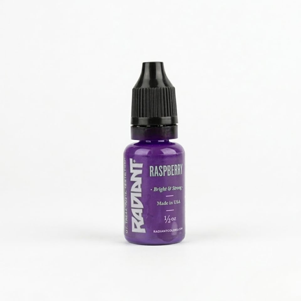 Raspberry - Radiant Tattoo Dövme Boyası  - 0,5oz/15ml