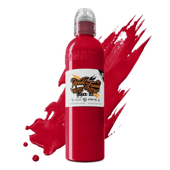 Samuel O'Reilly Red - World Famous Ink Dövme Boyası - 4oz/120ml
