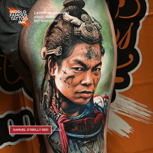 Samuel O'Reilly Red - World Famous Ink Dövme Boyası - 4oz/120ml