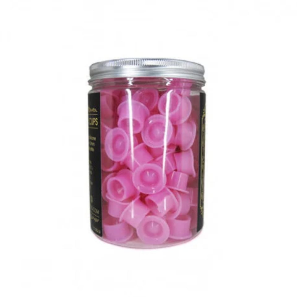 Silikon Boya Potası Pembe - 22*12 mm 100 Adet