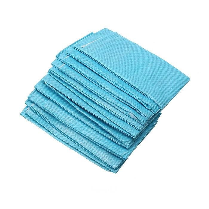 Su Geçirmez Tek Kullanımlık Peçete Tezgah Altlığı Mavi - Setup Örtüsü 125 Adet