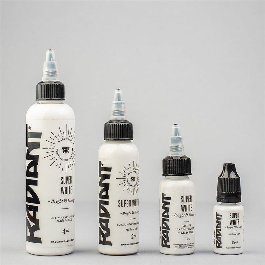 Super White - Radiant Tattoo Dövme Boyası - 0,5oz/15ml