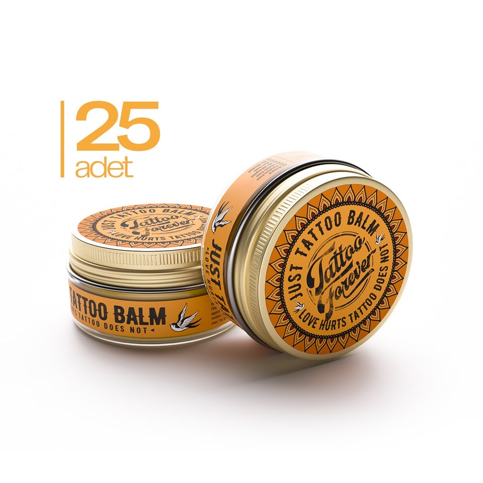 Tattoo Forever Just Tattoo Balm Dövme Bakım Balmı 50 ml 25 Adet