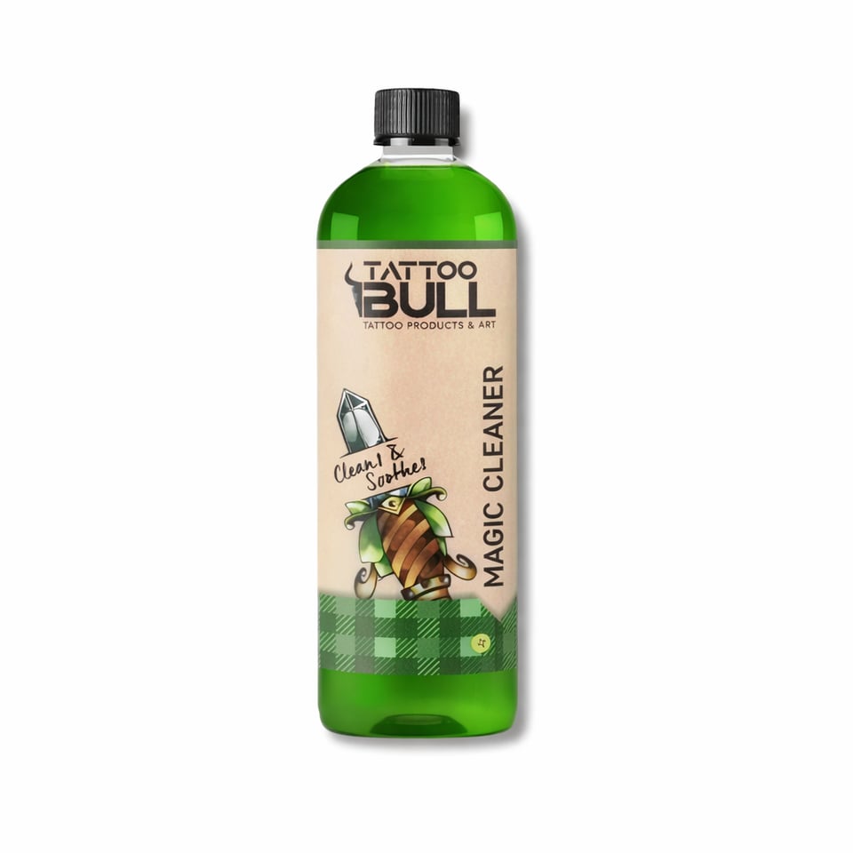TattooBull Magic Cleaner Green Soap Dövme Temizleme Solüsyonu – 400 ml