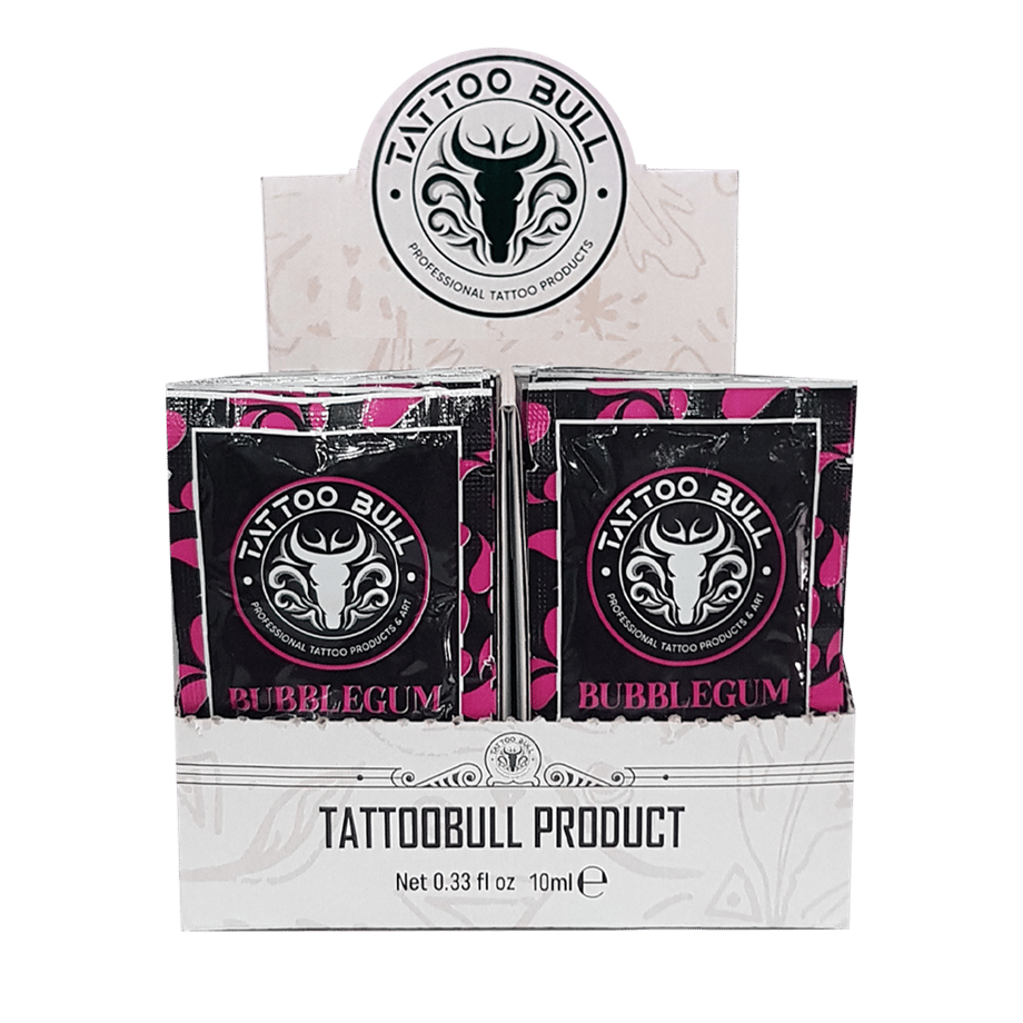 TattooBull Pink Formula Glide 10 ml - BUBBLE GUM KOKULU Şaset 60'Lı Kutu