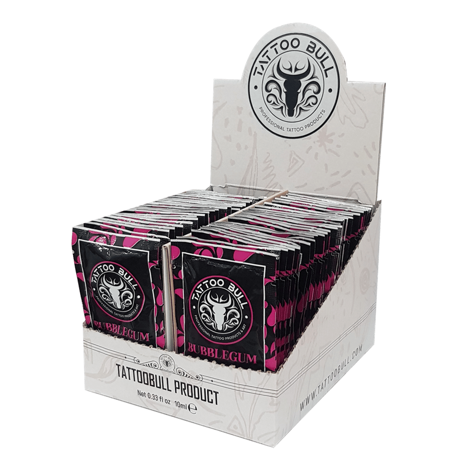 TattooBull Pink Formula Glide 10 ml - BUBBLE GUM KOKULU Şaset 60'Lı Kutu