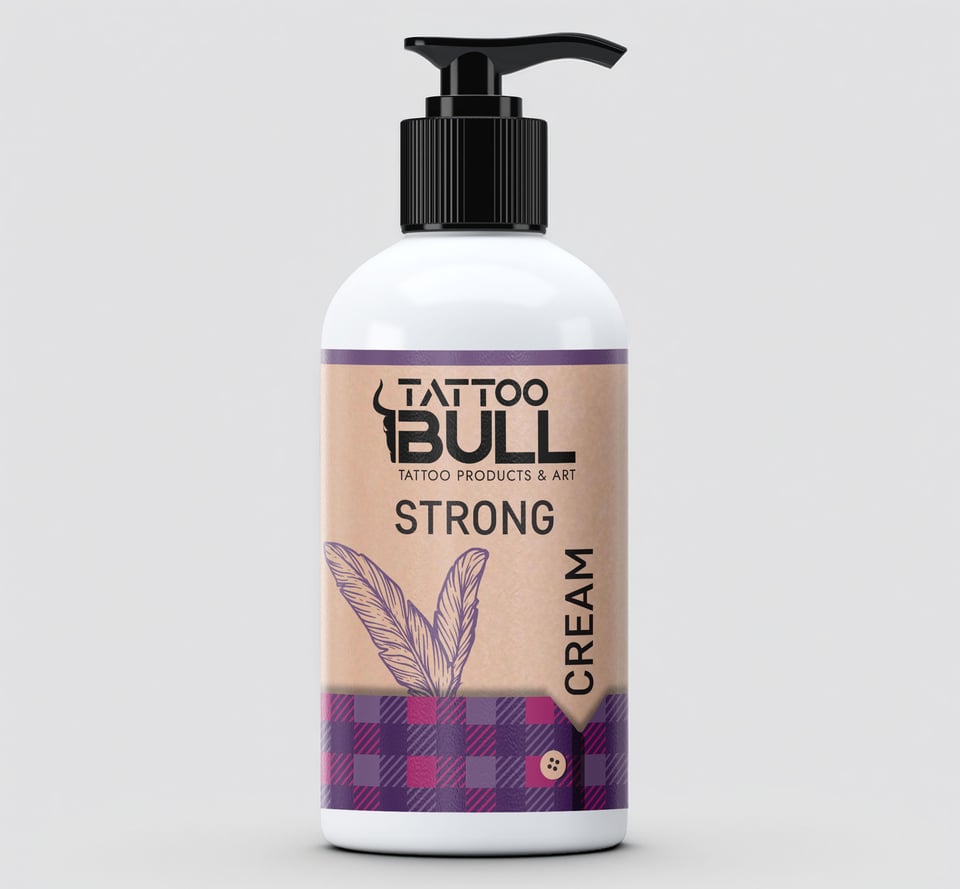 TattooBull Strong Premium Stencil Cream 150 ml. - Dövme Transfer Sıvısı - Transfer Jeli