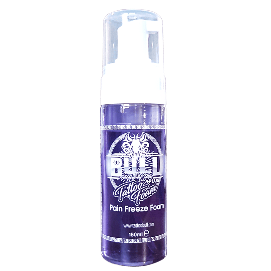 TattooBull Tattoo Foam + PLus - Pain Freeze Foam 150 ml