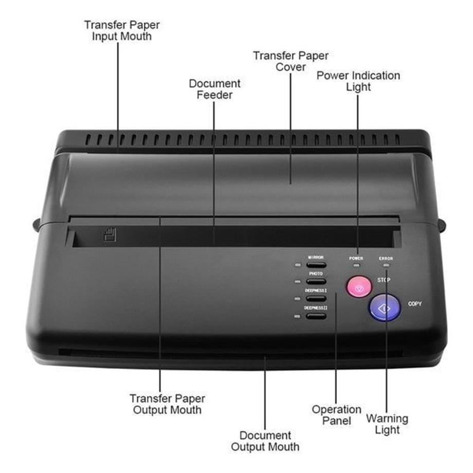 Thermal Copier Machine - Termal Printer Yazıcı Prt1 Siyah