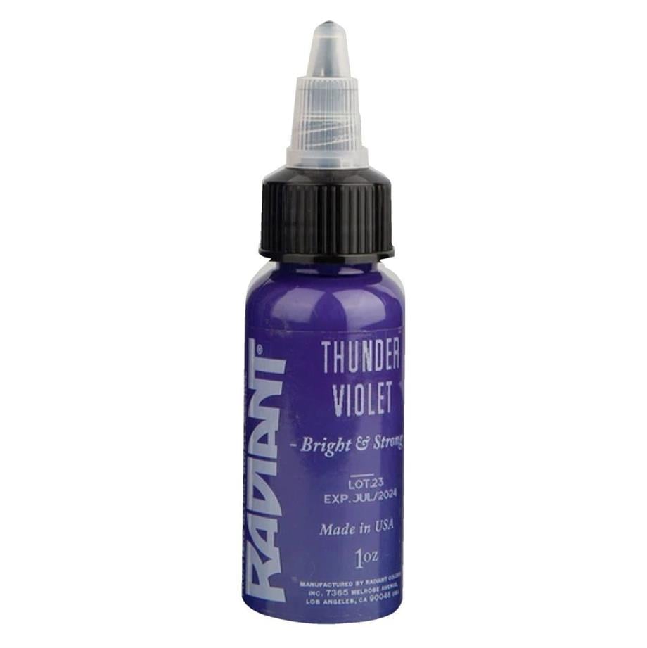 Thunder Violet - Radiant Tattoo Dövme Boyası - 1oz/30ml