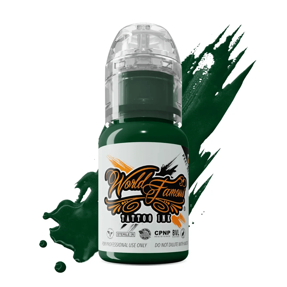 Vegas Green - World Famous Ink Dövme Boyası - 1/2oz/15ml