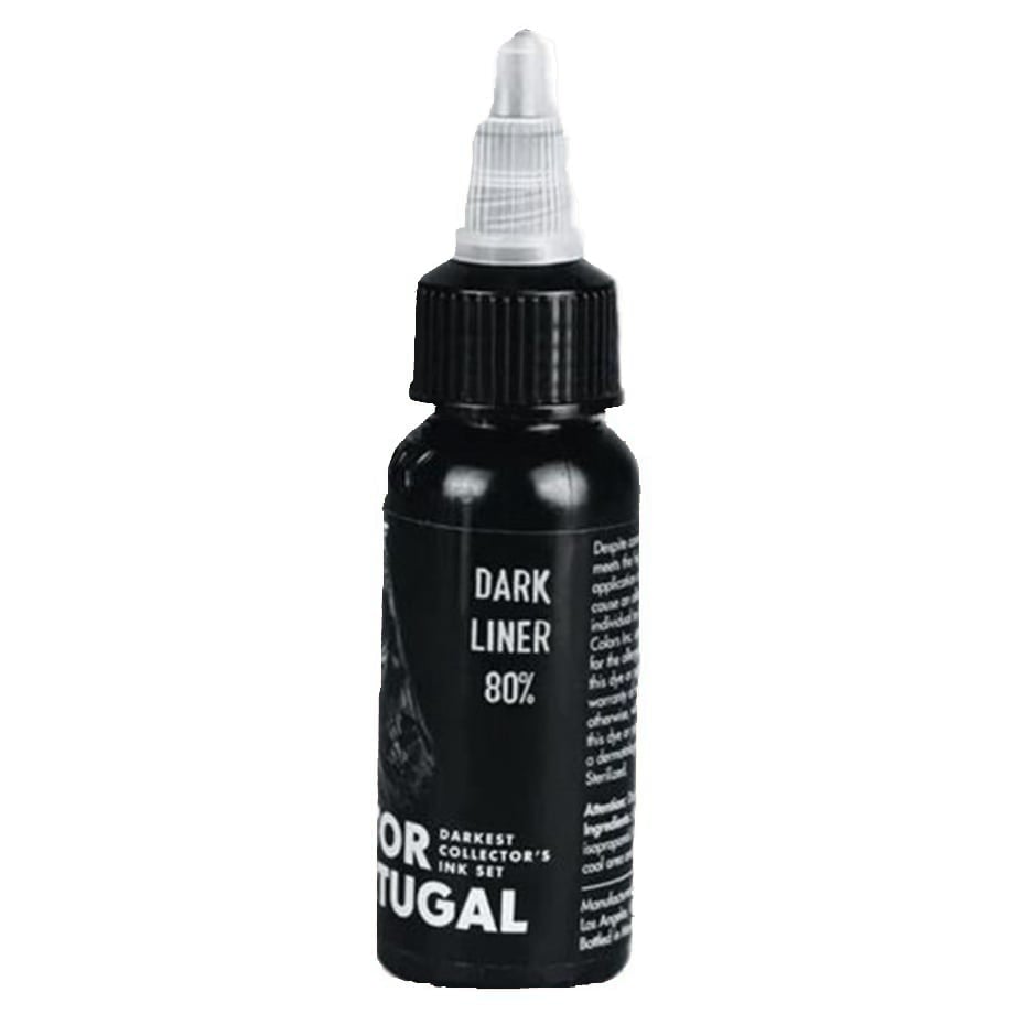Victor Portugal Dark Liner - Radiant Tattoo Dövme Boyası - 1oz/30ml