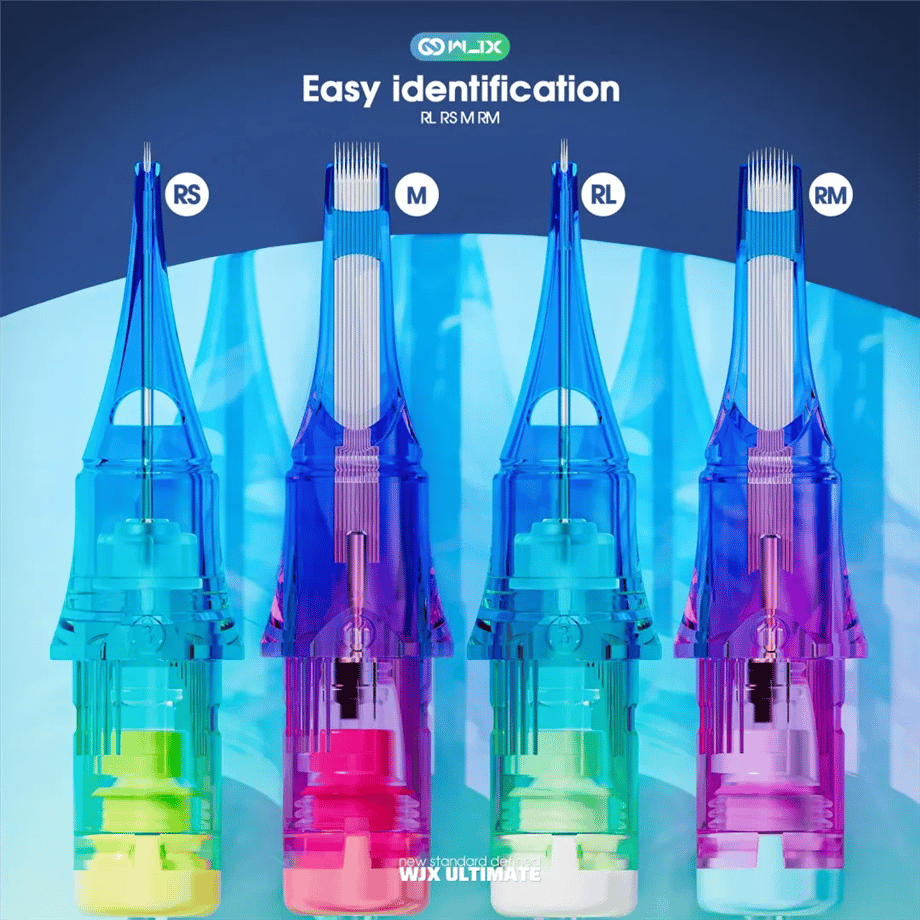 WJX Ultimate Cartridges - 1207 RS Long Taper - Kartuş Dövme İğnesi