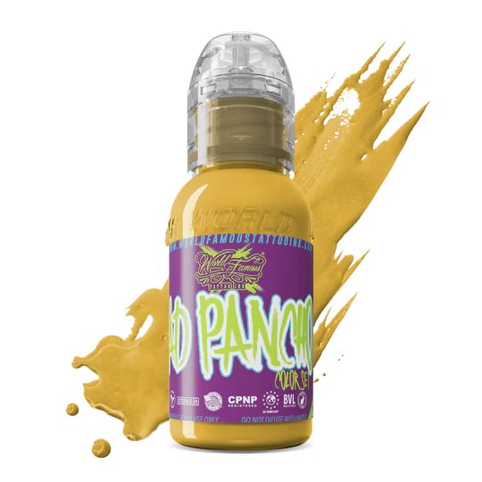 World Famous Ink A.D. Pancho Proteam 16'lı Dövme Boyası Seti 1oz - 30ml