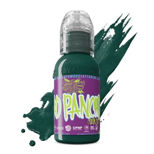 World Famous Ink A.D. Pancho Proteam 16'lı Dövme Boyası Seti 1oz - 30ml
