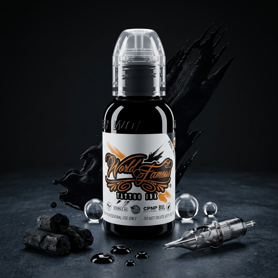 World Famous Ink Black Sabbath Siyah Dövme Boyası 1oz - 30ml