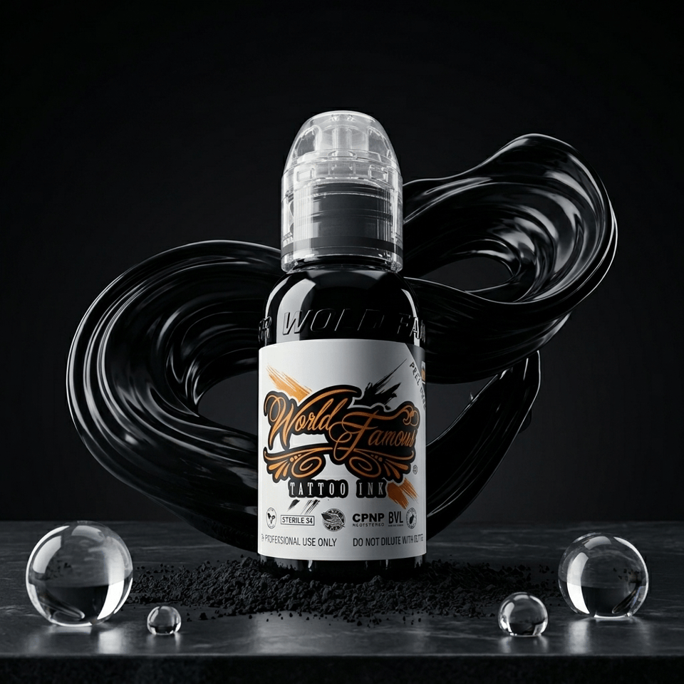World Famous Ink Black Sabbath Siyah Dövme Boyası 1oz - 30ml