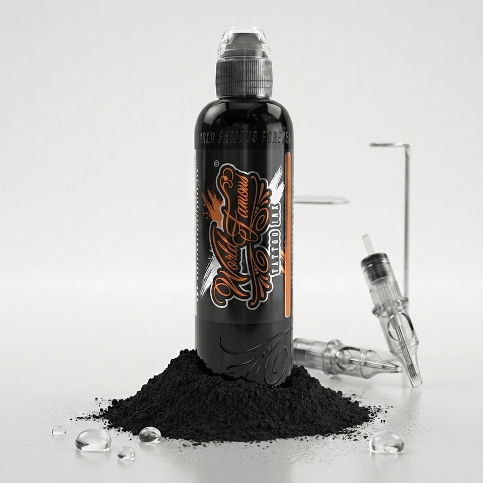 World Famous Ink Jose Perez Extra Light #5 Greywash Gölge Dövme Boyası 4oz - 120ml