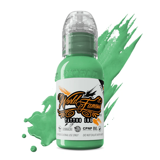 World Famous Ink Master Mike Dragon Scales Yeşil Dövme Boyası 1oz - 30ml