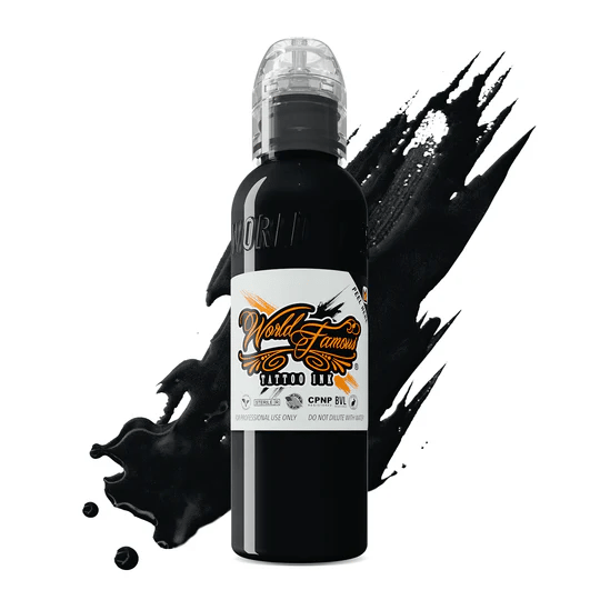 World Famous Ink Mid-Tone Greywash Gri Gölge Dövme Boyası 2oz - 60ml