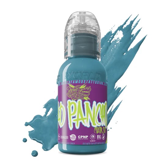 World Famous Ink Pancho Light Blue Açık Mavi Dövme Boyası 1oz - 30ml