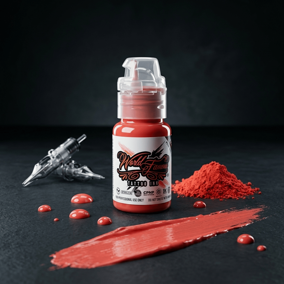 World Famous Ink Pink Panther Parlak Pembe Dövme Boyası 1/2oz - 15ml