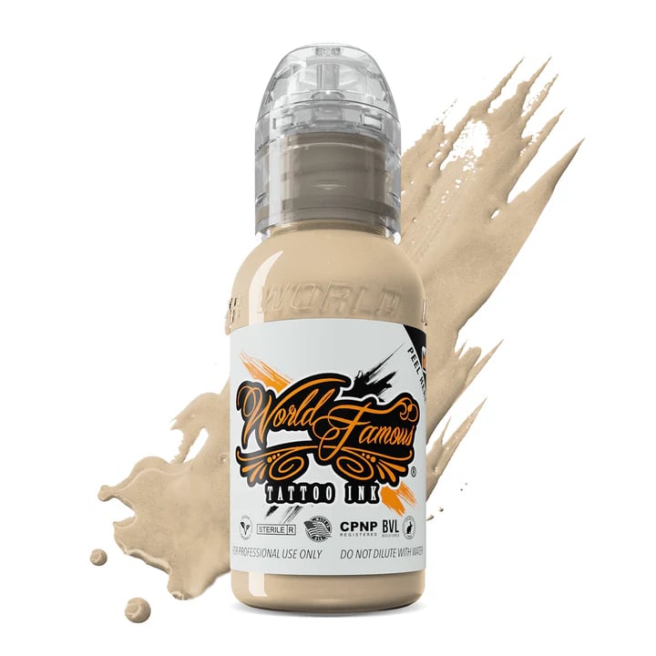 World Famous Ink Pink Ribbon Fair Honey Ten Rengi Dövme Boyası 1oz - 30ml