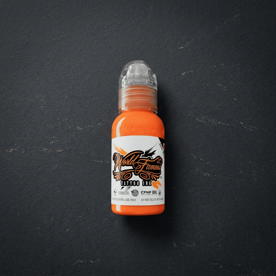 World Famous Ink Thailand Sunset Turuncu Dövme Boyası 1/2oz - 15ml