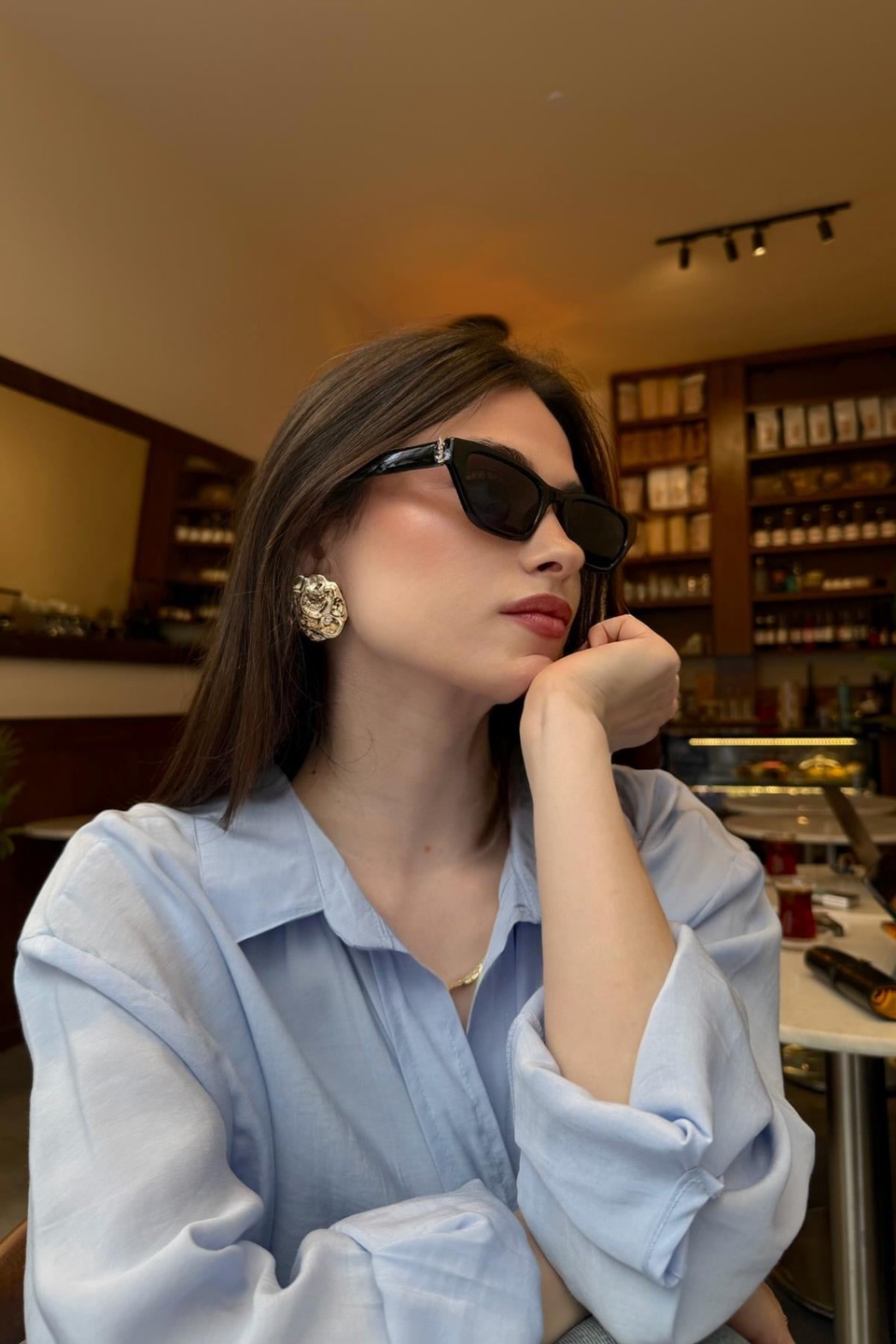 Ashel (YSL) Gözlük Siyah