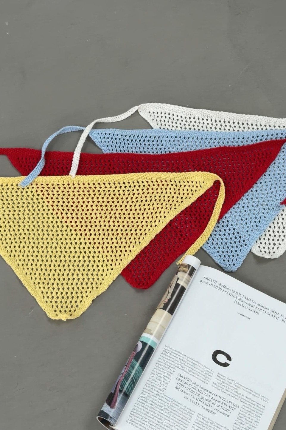 Bohem Bandana Mavi