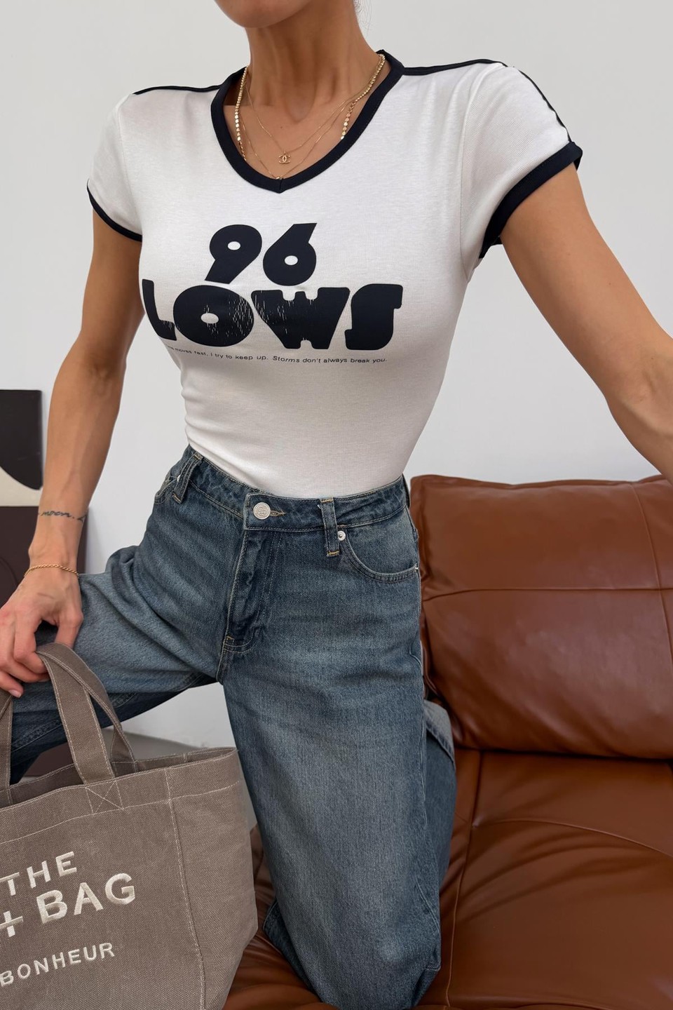 Lows Tshirt Ekru