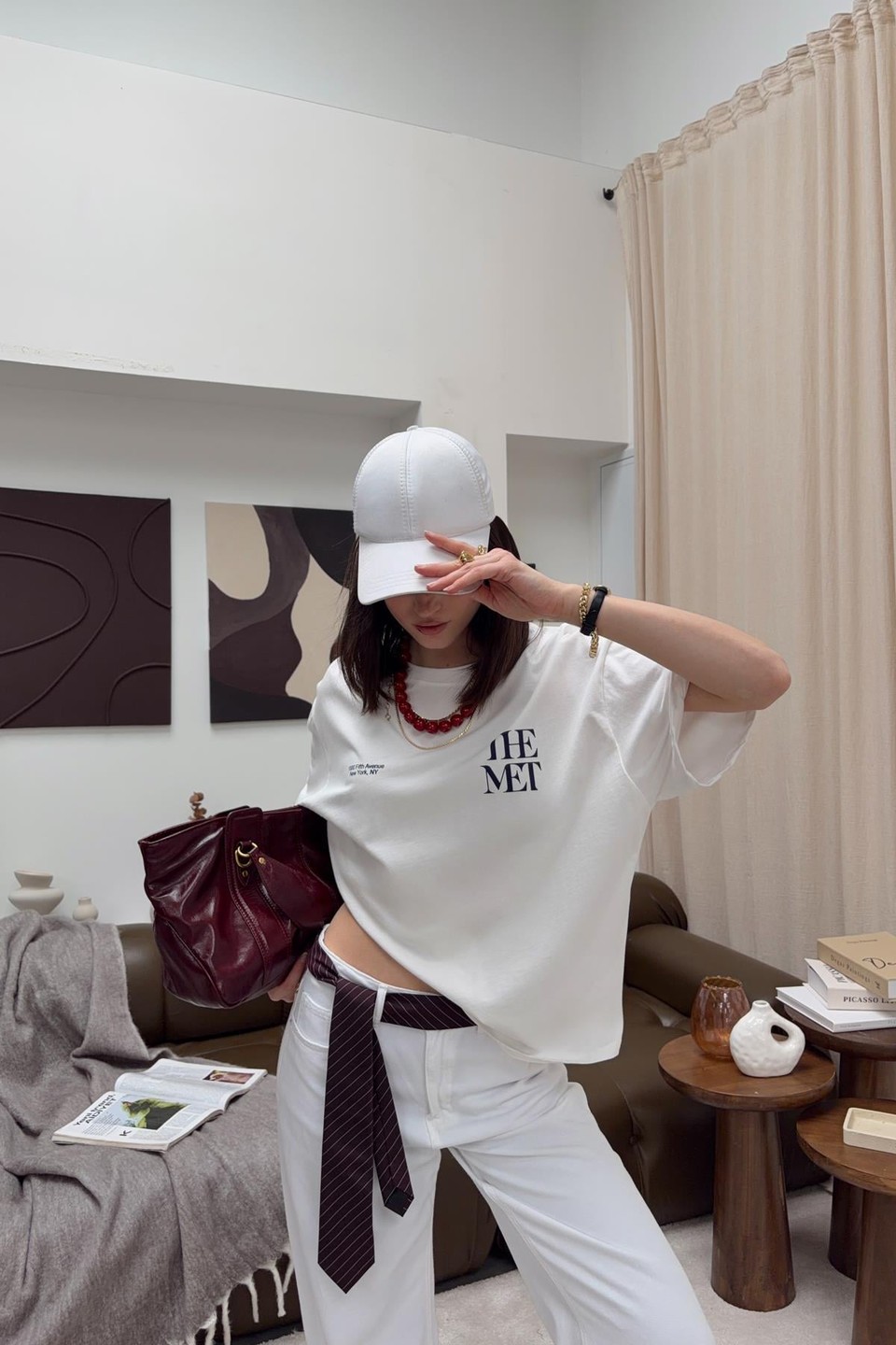 Metropolitan Tshirt Beyaz