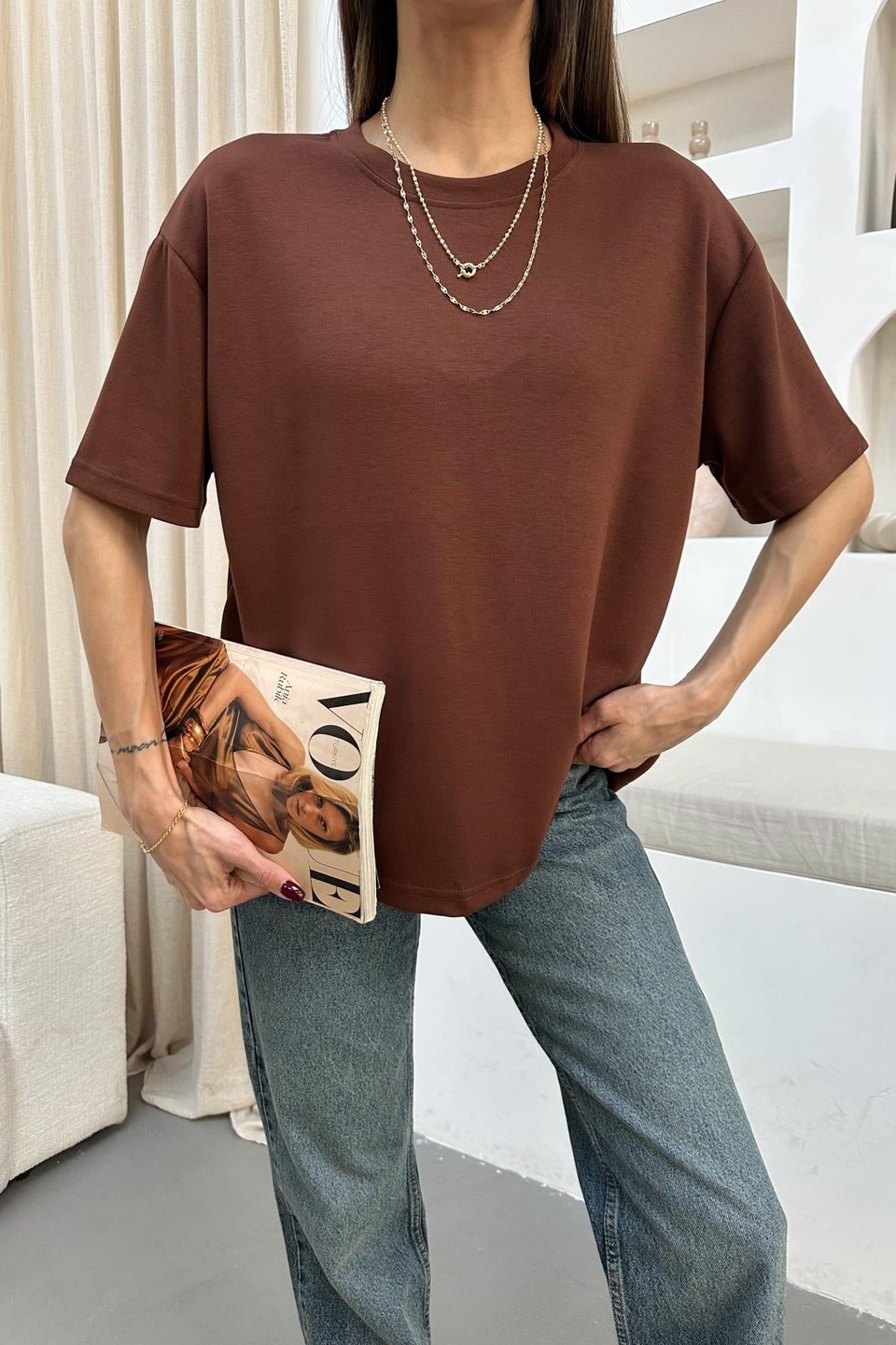 Oversize Modal Tshirt Taba