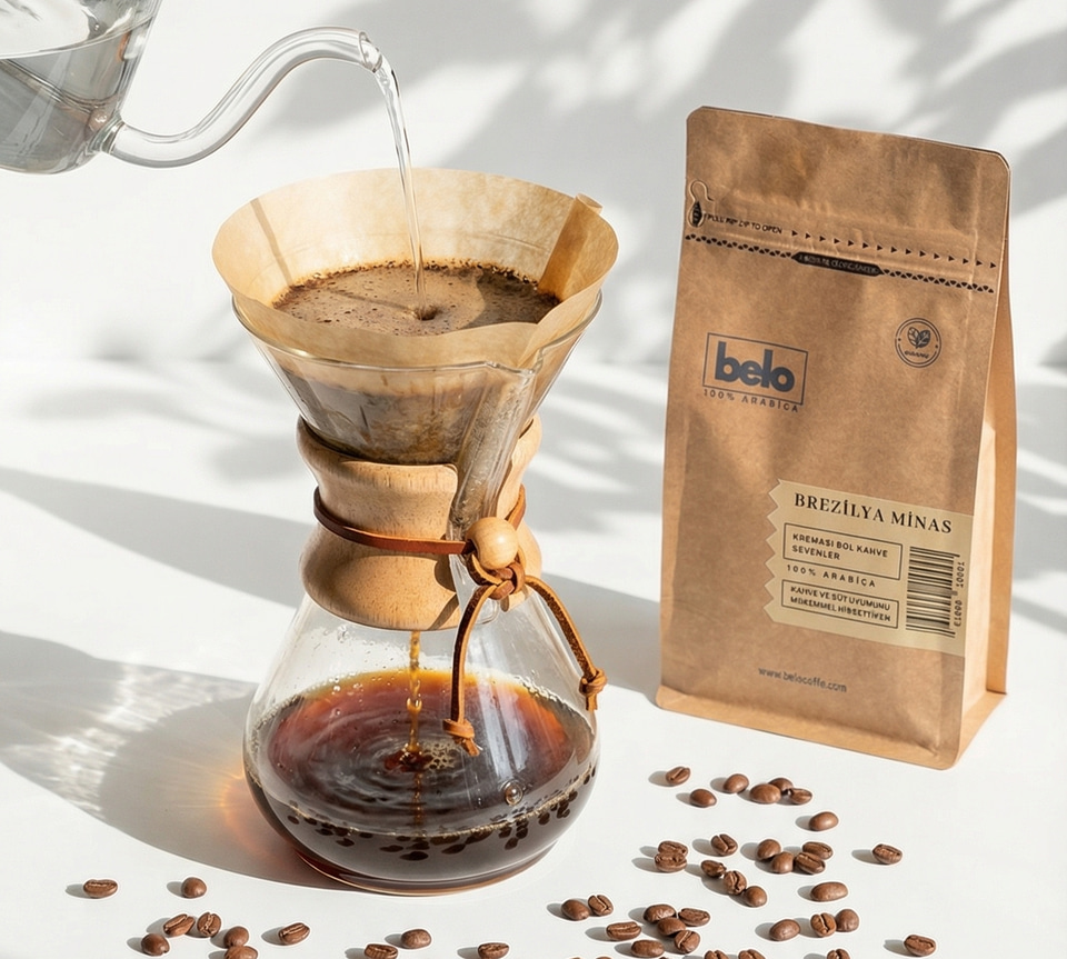 Brezilya Rio Minas 250 Gr Çekirdek Kahve