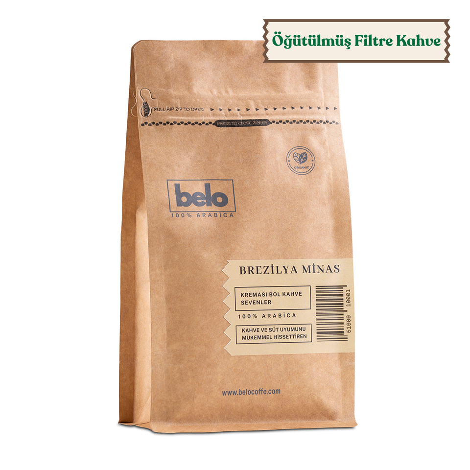Brezilya Rio Minas 250 Gr Öğütülmüş Filtre Kahve
