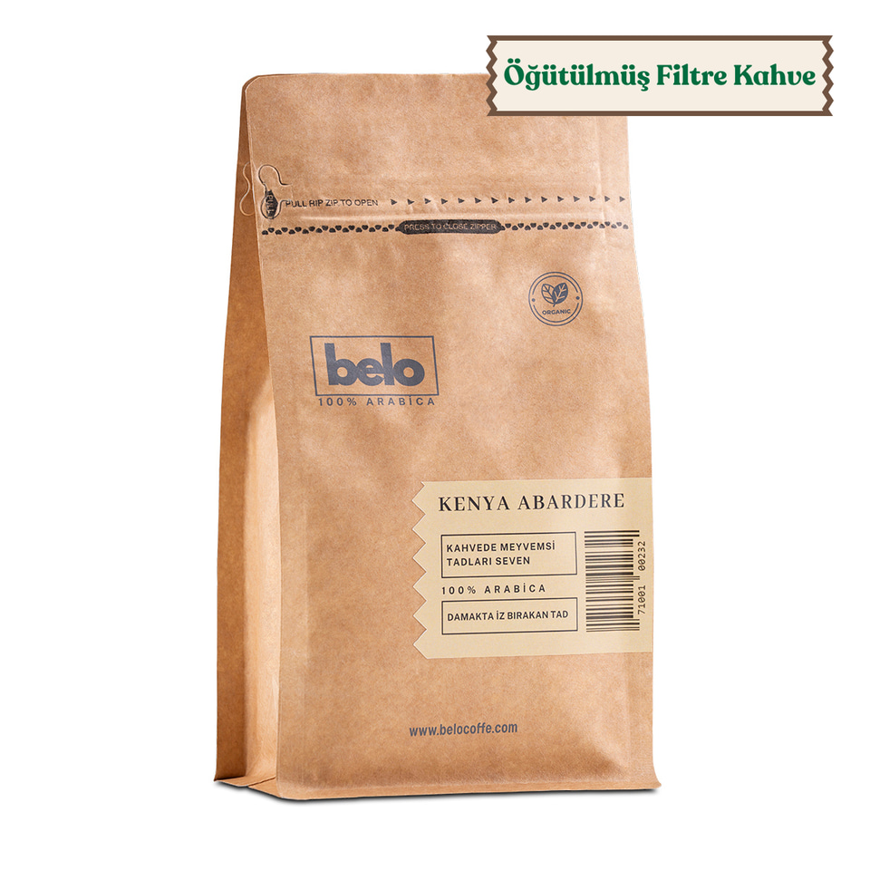 Kenya Aberdare 250 Gr Öğütülmüş Filtre Kahve