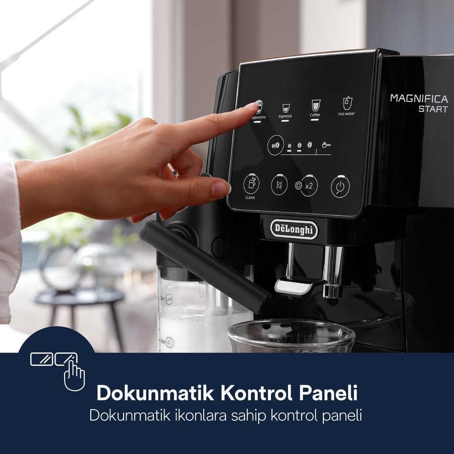 Magnifica Start, ECAM220.60.B Tam Otomatik Espresso Kahve Makinesi
