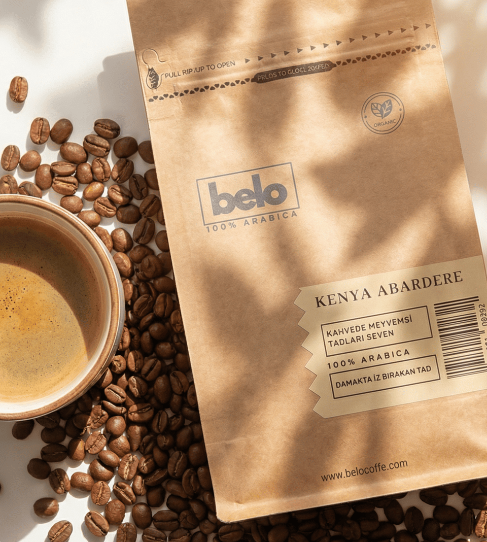 Kenya Aberdare 250 Gram Çekirdek Kahve