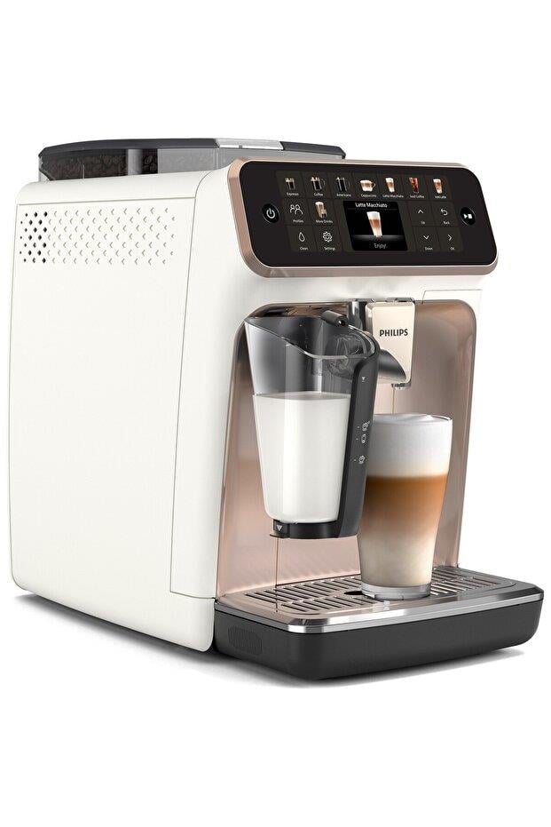 Philips 5500 Serisi LatteGo Tam Otomatik Espresso Makinesi, 20 Sıcak ve Soğuk İçecek, EP554380