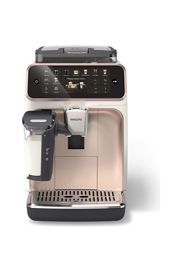 Philips 5500 Serisi LatteGo Tam Otomatik Espresso Makinesi, 20 Sıcak ve Soğuk İçecek, EP554380
