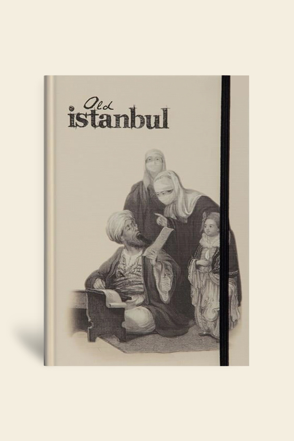 Eski İstanbul journal Çizgili Lastikli ArzuhalciEski İstanbul journal Çizgili Lastikli Arzuhalci