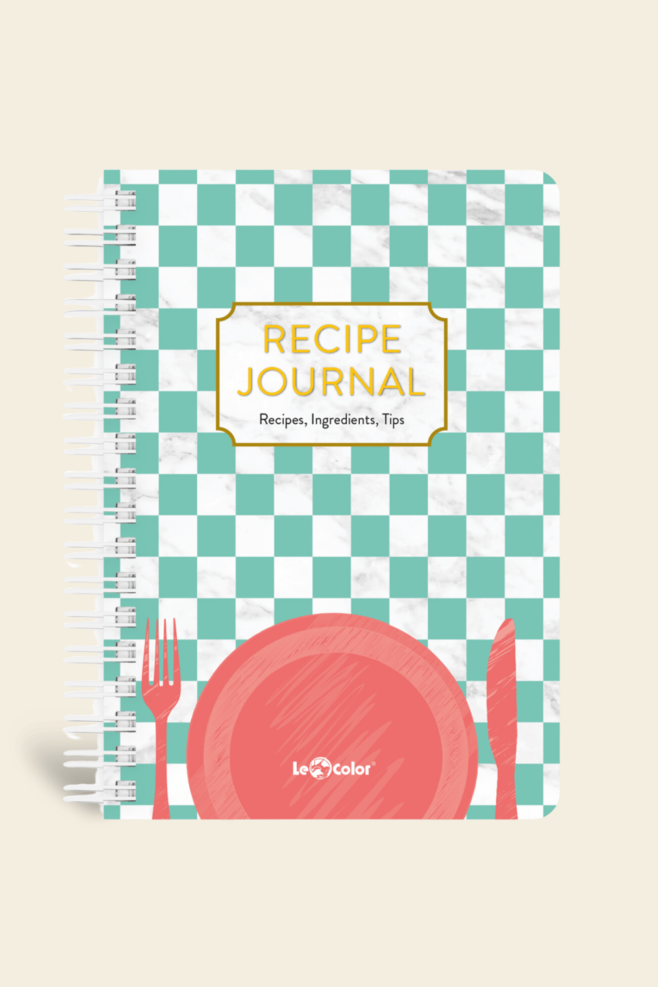 Yemek Tarif Defteri Görselli Spiralli MintYemek Tarif Defteri Görselli Spiralli Mint