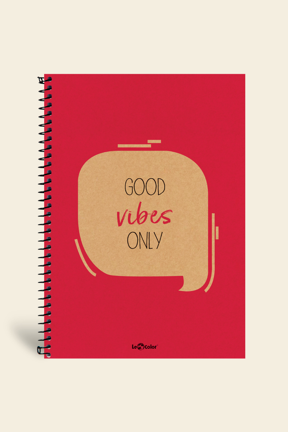 A4 Defter Kareli 200 syf Kırmızı Eco | LeColorA4 Defter Kareli 200 syf Kırmızı Eco