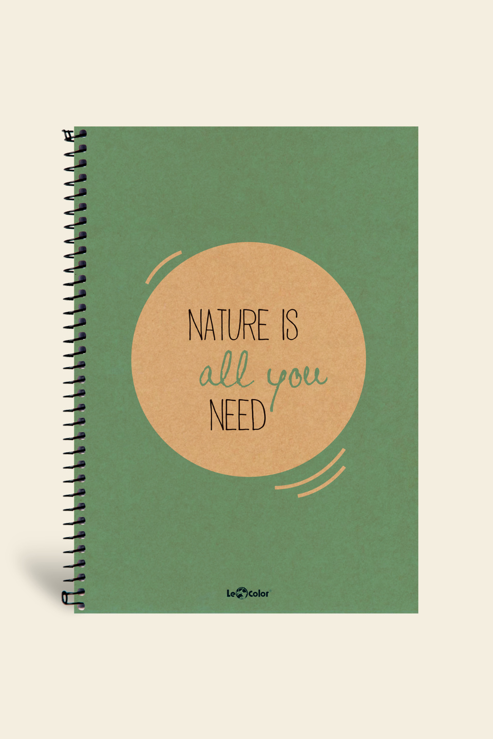 A4 Defter Kareli 200 syf Yeşil Eco | LeColorA4 Defter Kareli 200 syf Yeşil Eco