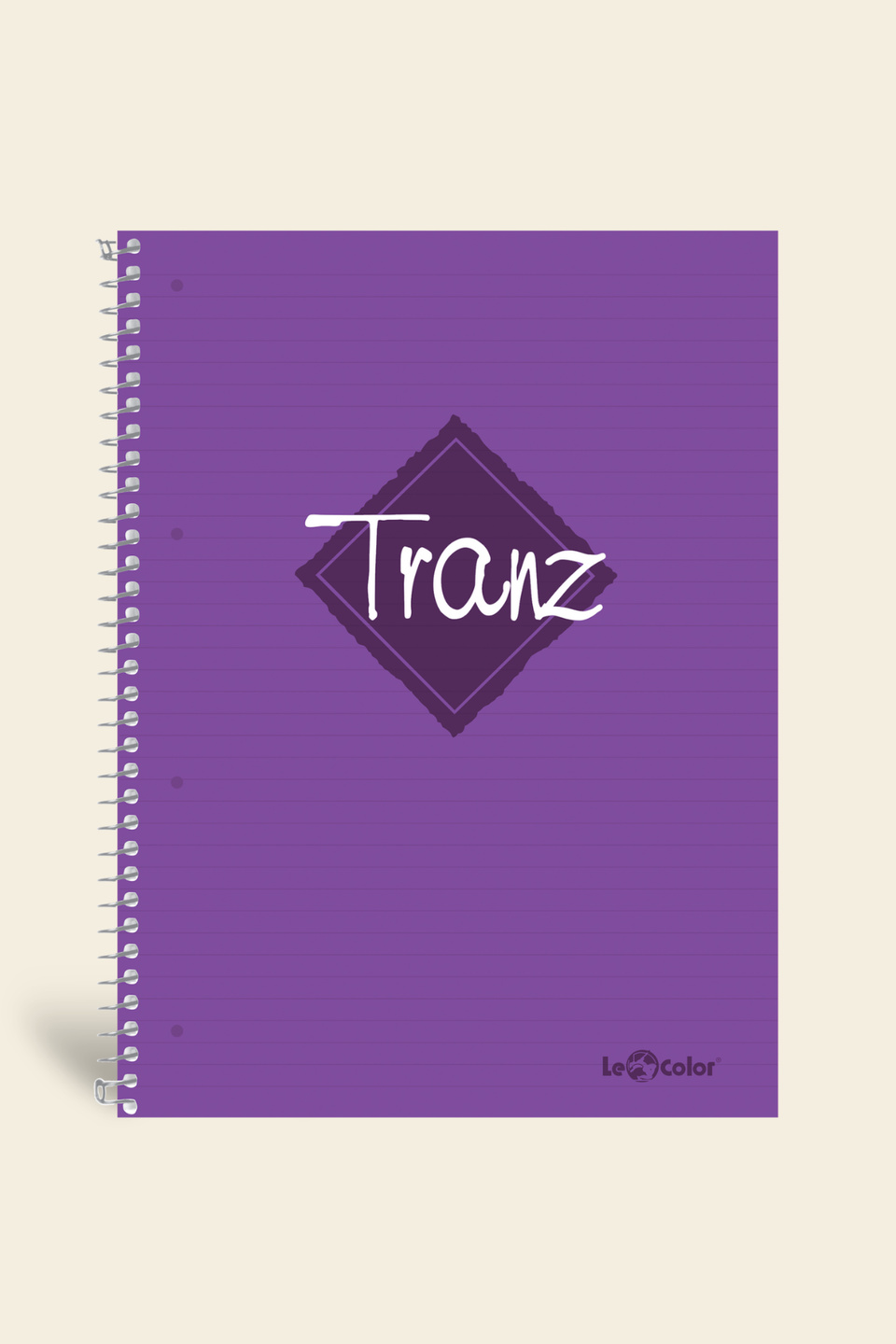 A5 Defter Çizgili 200 syf Mor Tranz Defter | LeColorA5 Defter Çizgili 200 syf Mor Tranz