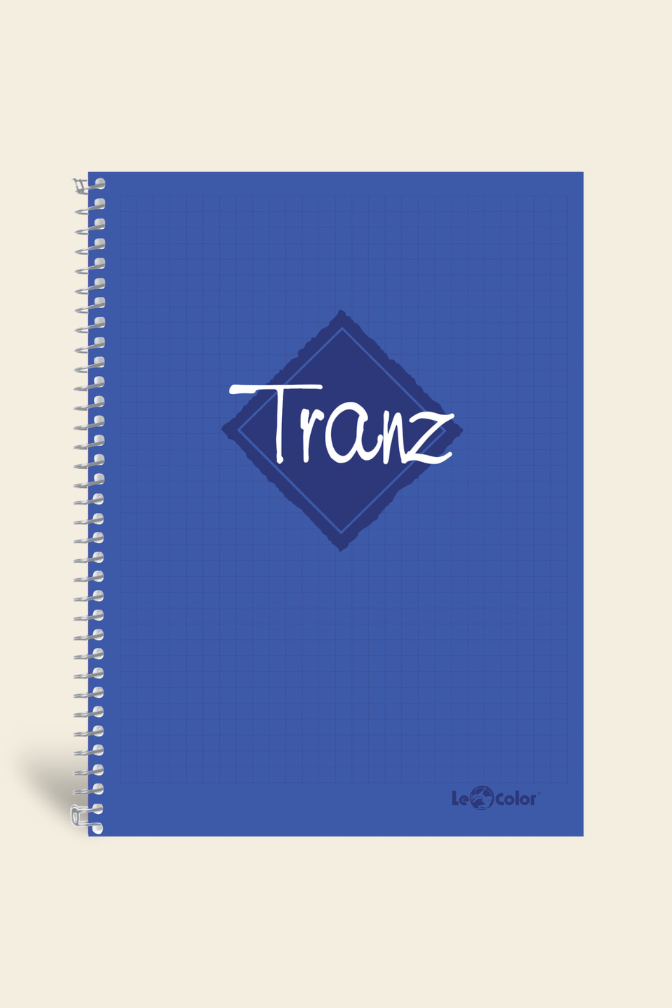 A5 Kareli 200 syf Mavi Tranz Defter | LeColorA5 Defter Kareli 200 syf Mavi Tranz