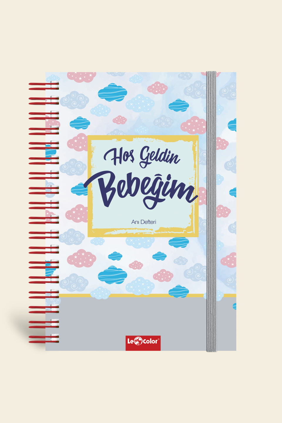 Bebek Anı ve Anne Hamile Günlüğü Albüm Defter MaviBebek Anı Defteri ve Anne Hamile Albümü Mavi