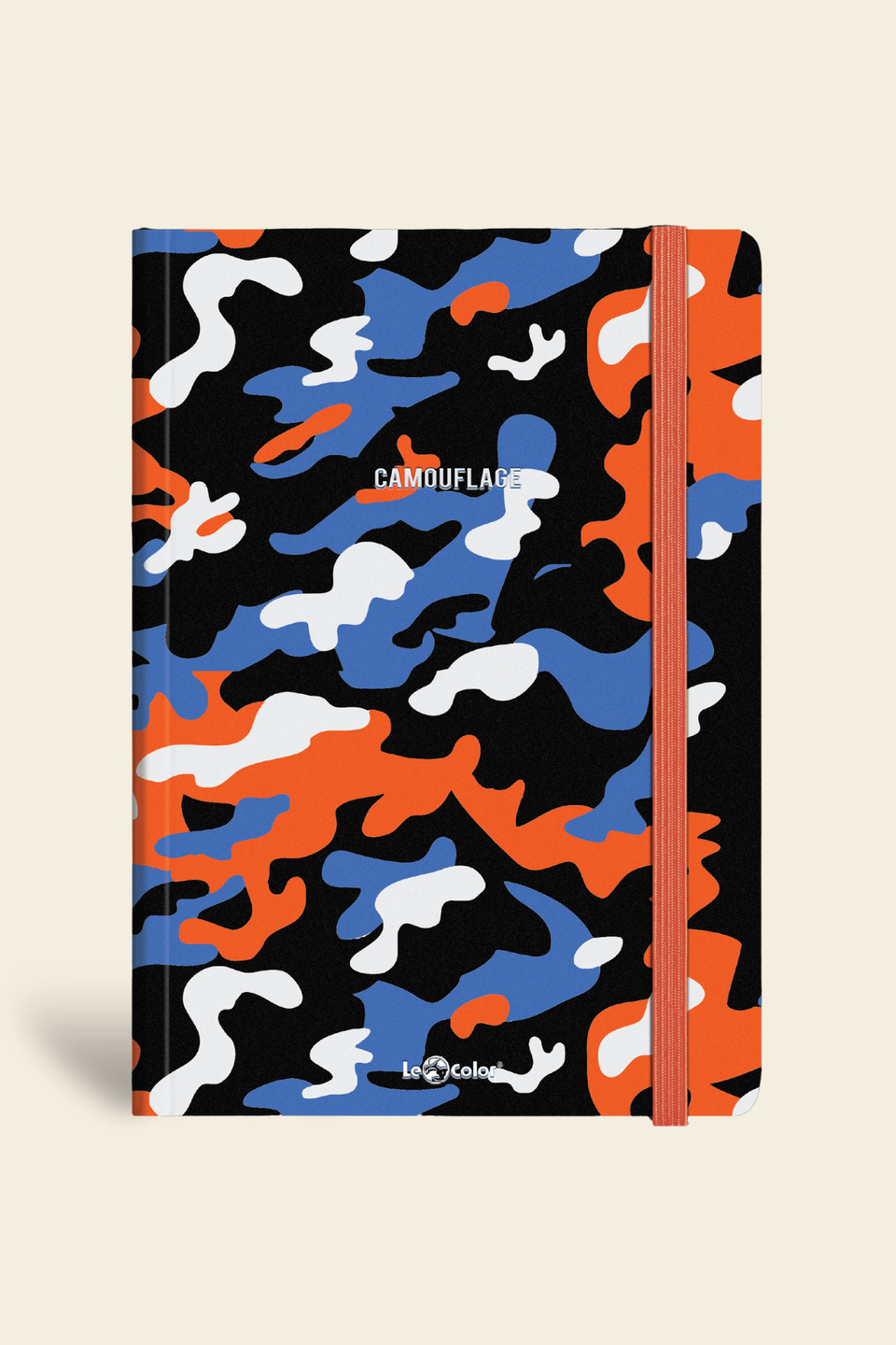 Kamuflaj Defter Kareli Turuncu 17x24 cm | LeColorKamuflaj Defter Kareli Turuncu 17x24 cm