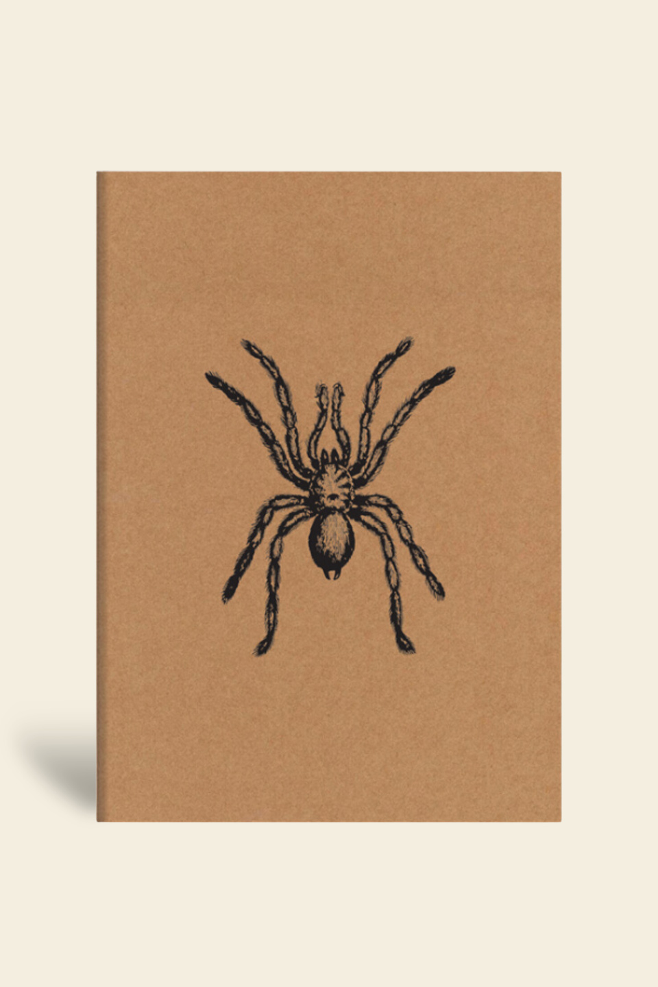 Kraft Defter Düz ÖrümcekKraft Defter Düz Örümcek