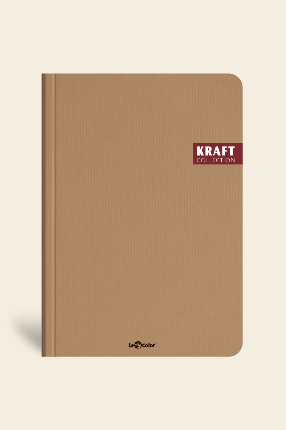 Kraft Ofis Defter Çizgili Kahve